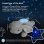 Luz nocturna Cloud B CB7472-BUG Conejo Proyector de Estrellas