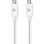 Cable USB-C a USB-C Nedis USB 2.0 60W Power Delivery 1m Blanco