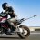 Soporte para cámara de motocicleta Insta360 U-Bolt Mount Negro