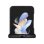 Funda para móvil Just in Case Libro Plástico Negra para Galaxy Z Flip6 y Z Flip7 FE