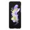 Funda para móvil Just in Case Libro Plástico Negra para Galaxy Z Flip6 y Z Flip7 FE
