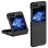 Funda para móvil Just in Case Libro Plástico Negra para Galaxy Z Flip6 y Z Flip7 FE