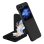 Funda para móvil Just in Case Libro Plástico Negra para Galaxy Z Flip6 y Z Flip7 FE