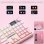 Teclado Autrucker F108 Pro mecánico inalámbrico Hot Swap RGB rosa