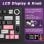 Teclado mecánico Aula S75 Pro inalámbrico 75% RGB inglés USA Hot Swap pantalla LCD