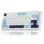 Teclado mecánico Aula F75 tri-modo RGB hot-swap ANSI inglés batería integrada