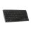 Clavier Bluestork Mini R Compact Azerty Gris Silencieux Rechargeable Bluetooth 3.0 2.4GHz USB-C