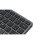 Clavier Bluestork Mini R Compact Azerty Gris Silencieux Rechargeable Bluetooth 3.0 2.4GHz USB-C