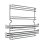 Guide telescopique Teka 2 niveaux inox pour four 60 cm