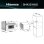 Horno Compacto Hisense BI44221AWG 49L 45cm A Grill Blanco