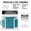 Mochila de Cabina RAYKONG Impermeable 40x30x20cm para Portátil 16"