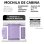 Raykong Mochila Portátil 14" Impermeable 20L Morada