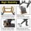 Multi-station Power Tower Clover Fitness Ajustable 176-208 cm