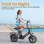 Vélo électrique HillMiles Mile 1 14" 250 W Transmission Monovitesse