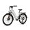 Bicicleta Eléctrica Urbana Hedatx TX2 48V 16Ah 26" Blanco