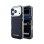 Karl Lagerfeld Strass Hülle mit Metallischem Logo Schwarz für iPhone 18 Pro Max
