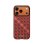 Funda para móvil Pitaka Ultra fina Fibra de aramida Cinnabar Steed para iPhone 17 Pro Max y 18 Pro Max