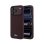 Lacoste Petit Piqué Hülle Bordeaux kompatibel mit MagSafe für iPhone 17 Pro Max/18 Pro Max