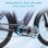 Bicicleta eléctrica TTGO Z5 Motor 250W Batería 36V 18AH Autonomía 120 km Neumáticos 27.5"