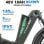 Bicicleta Eléctrica TTGO F6 Boost 250W 48V 18Ah 20"