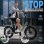 Bicicleta Eléctrica Bekup S3 Motor 250W Batería 48V 15AH 20" Verde