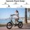 Bicicleta Eléctrica Bekup S3 250W 48V 15Ah Autonomía 75km