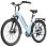 Bicicleta Eléctrica Bekup V28 Motor 250W Batería 36V 28" Azul
