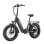 Bicicleta eléctrica TTGO F6 Boost 250 W 48 V 18 Ah 20 x 4,0" neumáticos anchos