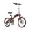 Bicicleta Eléctrica Plegable OneSport OT02 Pro 250W Ruedas 20" Roja