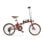 Bicicleta Eléctrica Plegable OneSport OT02 Pro 250W Ruedas 20" Roja