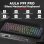 Teclado Aula F99 Pro mecánico inalámbrico RGB Hot Swap USA ANSI