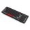 Clavier Urban Factory OWC24UF sans fil RF à membrane AZERTY noir gris rouge