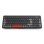Clavier Urban Factory OWC24UF sans fil RF à membrane AZERTY noir gris rouge