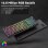 Teclado Aula F99 Pro mecánico inalámbrico RGB Hot Swap 96% español
