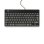 Tastatur R-Go Tools Compact Break AZERTY kabelgebunden schwarz mit LED-Pausenanzeige