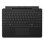 Clavier Microsoft Surface Pro avec Touchpad et rangement pour stylet noir