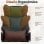 Silla Gaming Dowinx QL-66B1 Reclinable 90°-135° Soporte Lumbar Tejido Transpirable