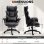 Silla Ergonómica de Oficina Dowinx QL-66B1 Reclinable 90°-135° 150 kg Soporte lumbar PU Respaldo reforzado