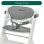Silla Alta Evolutiva Bébé Confort Timba2 Cojín Gris Bandeja Extraíble 110 kg