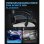 Sedia GTPLAYER Gaming Ergonomica con Supporto Lombare Reposapiedi