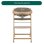 Silla alta evolutiva Bébé Confort Timba2 Madera Beis Ajustable