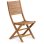 Sillas de jardín plegables Fieldmann FDZN 4012-T Pack 2 Acacia