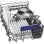 Lavavajillas Siemens iQ300 SR53HS77KE 10 servicios D semi integrado estrecho