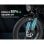 Bicicleta Eléctrica Koolux X9PRO 750W 48V 15,6×2 Ah 20" 45 km/h