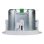 Colunas ATEN coaxiais de teto 2 vias com fios 30W RMS brancas