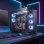 Caja PC Mars Gaming MCVPRO ATX con Diseño Panorámico y 5 Ventiladores ARGB