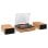 Tocadiscos Audizio Akron Bluetooth Altavoces Integrados Preamplificador