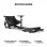 Renncockpit Oplite Nitrokart V2 schwarz ausziehbarer Rahmen verstellbarer Sitz