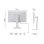 Monitor JAPANNEXT 23,8" QHD IPS USB-C 65 W KVM blanco