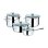 Batería de cocina Lagostina 7116001319 Acero inoxidable 9 piezas